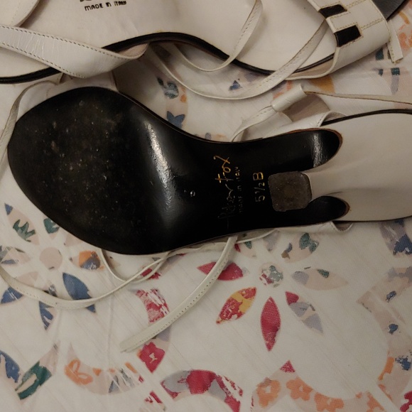 Vintage Peter Fox Piano Sandal Heels ONE OF A KIND - Picture 3 of 3
